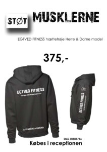 Egtved Fitness Hættetrøje Støt Musklerne
