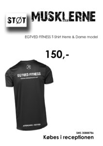 Egtved Fitness Tshirt Støt Musklerne